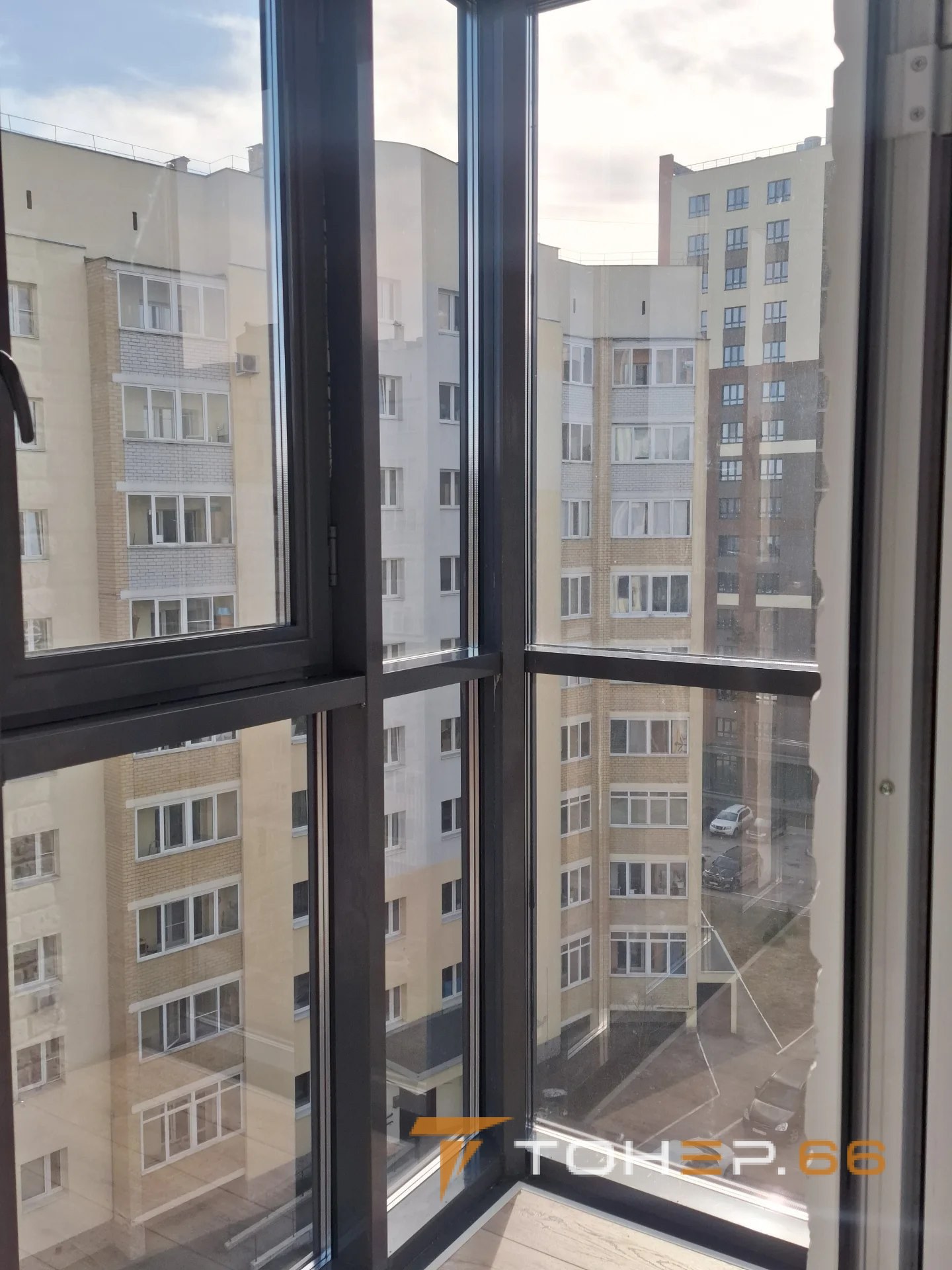 Тонирование окон, балконов, частных домов и коттеджей